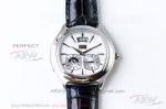 TW Factory Piaget Black Tie Chronograph 850P Automatic Steel Case White Face 42 MM Watch